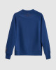 Men's Hazel Loop-Back Cotton Sweatshirt, with Embossed Casual Society Micro-Leather & Velvet Embroidery