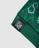 Men's British Green Polo, with Paisley Print and Embossed Casual Society Logo