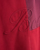 Men's Rio Red Pique Polo, with Baroque Print and Casual Emboosed Society Logo