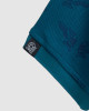 Men's Teal Pique Polo, with Angelic Templar Print and Casual Society Embossed Logo