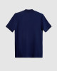 Men's Dazzling Blue Pique Polo, with Navy, White Panels and Casual Society Logo