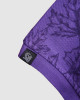 Men's Lavender Pique Polo, with Autumn Leaves Print and Casual Society Logo