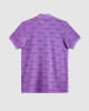 Men's Lavender Pique Polo, with Angelic Templar Print and Casual Society Logo