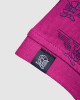 Men's Fuschia Pink  Pique Polo, with Angelic Templar Print and Casual Society Embossed Logo