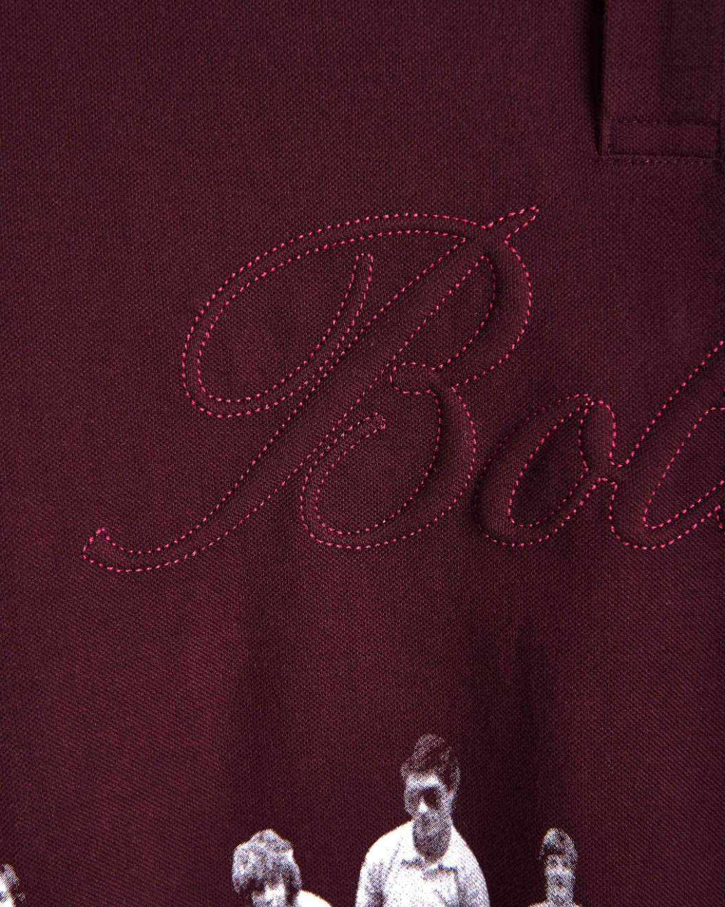 Men's Borduex Polo, with Boleyn Boys Print and  Casual Society Embossed Logo