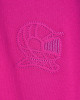 Men's Fuchsia Pink Polo, with contrast Geometric Panel and Casual Society Logo