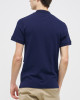 Men's Dazzling Blue Pique Polo, with Navy, White Panels and Casual Society Logo