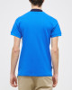 Men's Blue Polo, with White and Blue Panels and Casual Society Logo