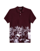 Men's Borduex Polo, with Boleyn Boys Print and  Casual Society Embossed Logo