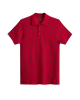 Men's Rio Red Polo, Paisley Print and Embossed Casual Society Logo