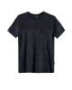 Men's Pocketted T-Shirt, Black Single Jersey, Casual Society Classic Geometric Print